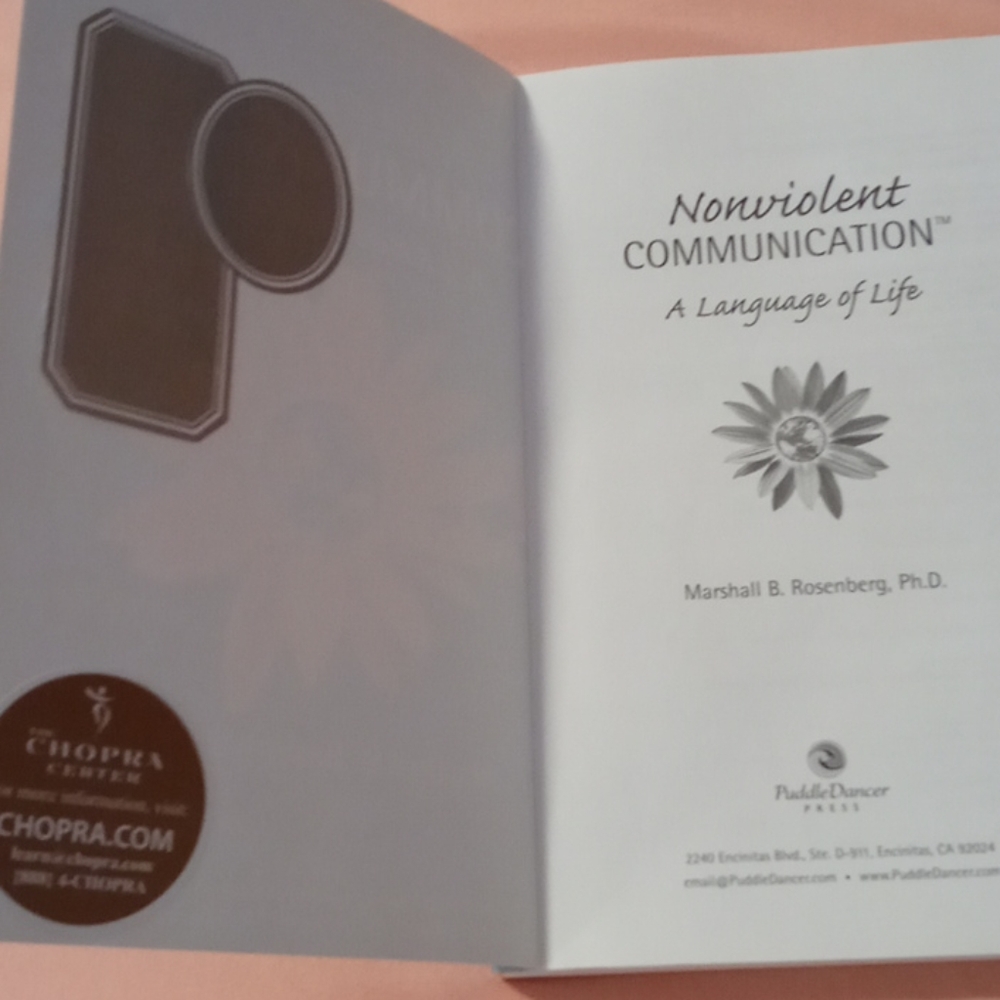 BOOK NONVIOLENT COMMUNICATION BY ROSENBERG MD - Picture 2 of 3